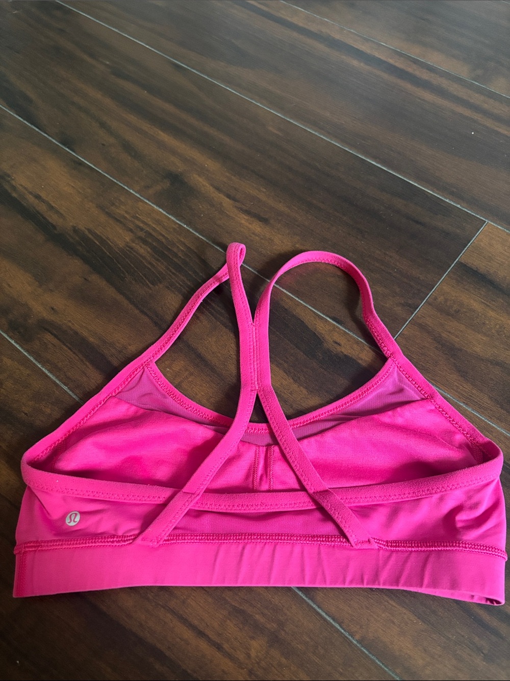 lululemon athletica Hot Pink Crisscross Sports Bra